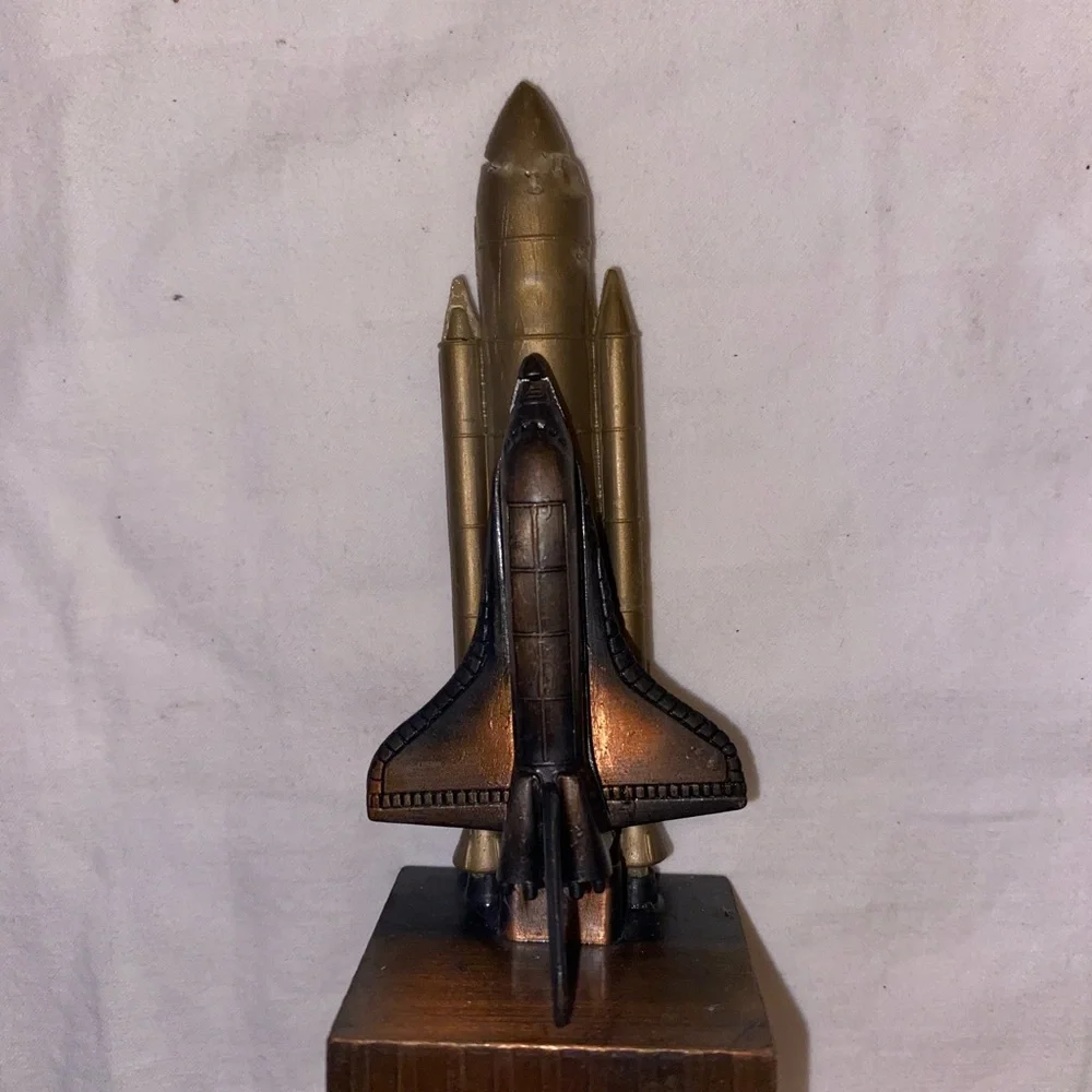 Bronze and Gold Home Office Pencil Sharpener Set